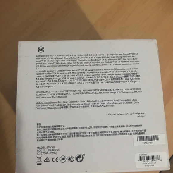 MK smart watch Michael Kors NIB NWT Bling - Picture 4 of 7